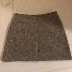 J Crew Wool Mini Skirt, Size 6